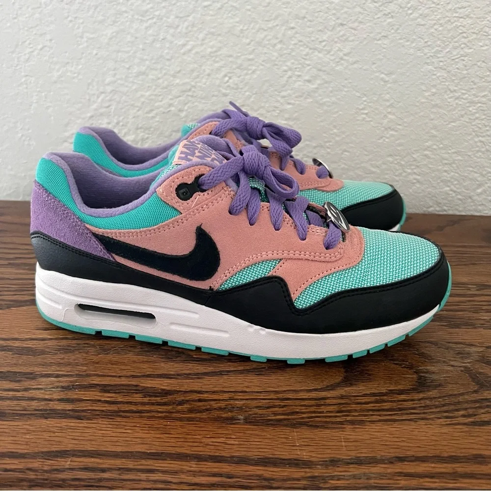 Nike Air Max 1 Have a Nike Day Boys Youth 6.5 Multicolor Sneakers